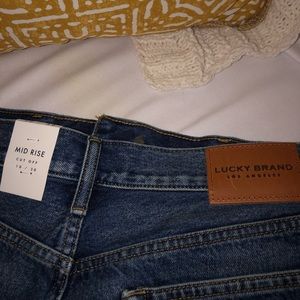 Lucky size 10 cut off Jean shorts!!!